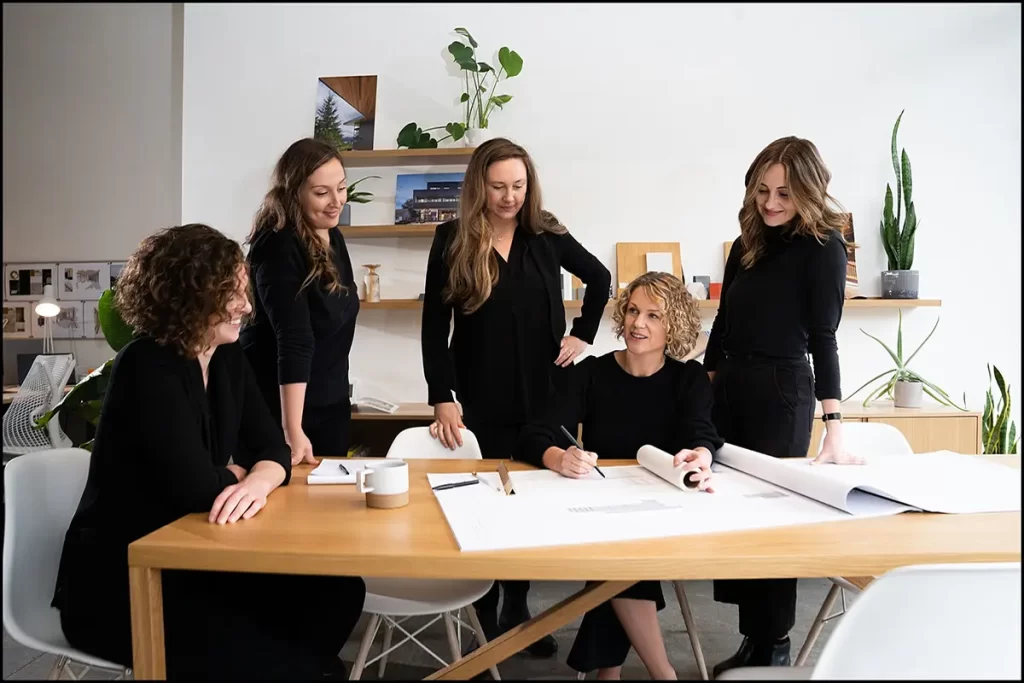 a group of professional woman working | zing studio in sherwood