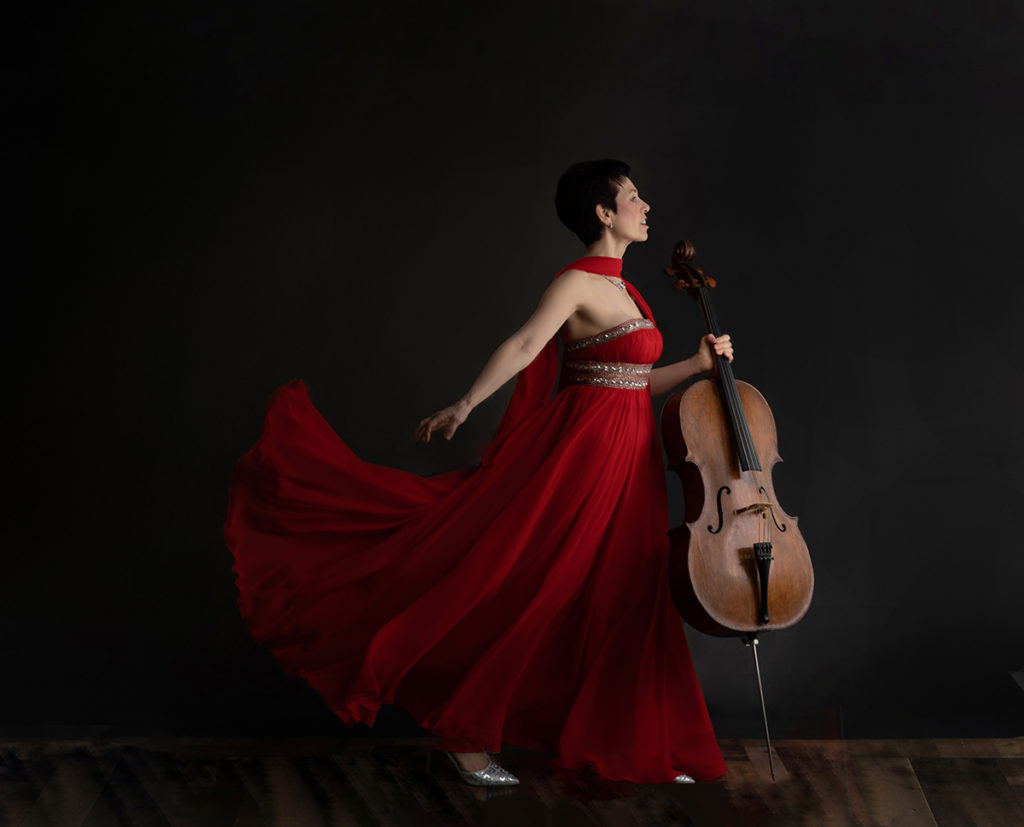 Portland Cellist Cellist Diane Chaplin Photographed by Oregon Rachel Hadiashar in 2023